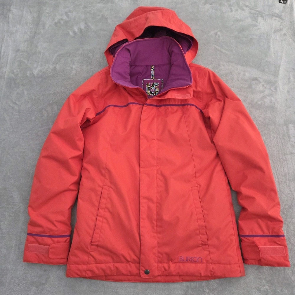 Burton DryRide Insulated Ski Snowboard Jacket Womens/Girls Juniors XL 18 Pink